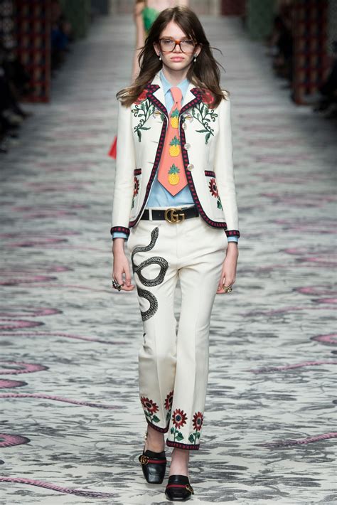 gucci suit womens|Gucci women's outfits.